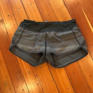 Lululemon run speed short, sz 4